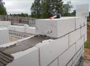 возведение стен перекрытий